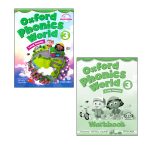 کتاب اکسفورد فونیکس ورد 3  | (SB+WB+Audio) Oxford Phonics World 3