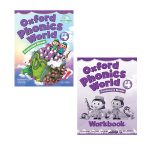 کتاب اکسفورد فونیکس ورد 4  | (SB+WB+Audio) Oxford Phonics World 4