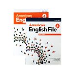 کتاب امریکن انگلیش فایل 4 ویرایش سوم  |  American English File 4  (SB+WB+Audio) 3rd Edition