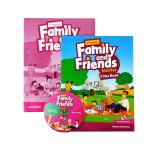 کتاب امریکن فمیلی اند فرندز استارتر ویرایش دوم سایز بزرگ (رحلی) | American Family and Friends starter (SB+WB+Audio) 2nd Edition