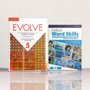 پک کتاب ایوالو 5 + کتاب اکسفورد ورد اسکیلز ادونس ویرایش دوم | Pack Evolve 5 + Oxford Word Skills Advanced 2nd Edition