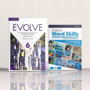 پک کتاب ایوالو 6 + کتاب اکسفورد ورد اسکیلز ادونس ویرایش دوم | Pack Evolve 6 + Oxford Word Skills Advanced 2nd Edition