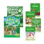 پک کتاب امریکن فمیلی اند فرندز 3 ویرایش دوم سایز بزرگ (رحلی) + مجموعه کتاب داستان | American Family and Friends 3 2nd Edition + Story Book Series Pack